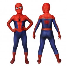 SpiderMan Peter Parker Jumpsuit Spider-Man Into the Spider-Verse Cosplay Suit For Kids